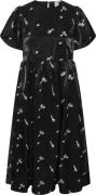 YAS Yaspanta 2/4 Long Dress CA Kvinde Sort Midi Kjoler Str L - hos Mag...