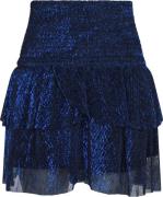 Neo Noir Carin Glitz Skirt Kvinde Blue Korte Nederdele Str 40 - hos Ma...