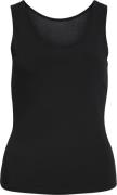 Object Objleena S/L Tank TOP Noos Kvinde Black Tanktoppe Str S/M - hos...