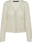 Vero Moda Vmsilja LS Vneck Cardigan Kvinde Birch Cardigans Str L - hos...