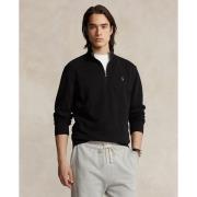 Polo Ralph Lauren Luxury Jersey Quarterzip Pullover Mand Polo Black/c9...