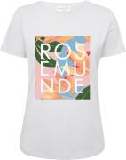 Rosemunde Organic Tshirt Kvinde Tropical Placement Print Kortærmede T-...