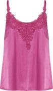 Cream Cranna Top Kvinde Fuchsia Red Tanktoppe Str 40 - hos Magasin