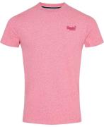 Superdry Vintage Logo EMB TEE Mand Mid Pink Grit Kortærmede T-shirts S...