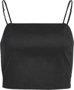 Object Objanya Corsage Crop TOP A VIP 23 Kvinde Black Tanktoppe Slim F...