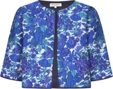 Lollys Laundry Trinell Short Jacket 3/4 Kvinde Flower Print Overgangsj...