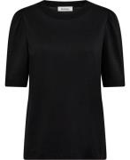 Rodebjer Rodebjer Dory Kvinde Black Kortærmede T-shirts Str L - hos Ma...