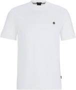 BOSS Ctaut 01 Mand White Kortærmede T-shirts Str L - hos Magasin