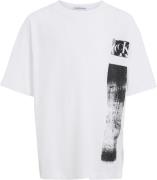 Calvin Klein Short Sleeve Tshirt Str 8 år - Yaf Kortærmede T-shirts Bo...