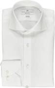 Due Signori CAH 040441513223 - NON Iron Twill Mand White Langærmede Sk...