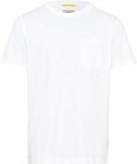 Camel Active NOS Tshirt Mand White Kortærmede T-shirts Str L - Bomuld ...