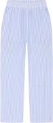 Grunt Tenna Striped Pant Str XL/16Y - Light Blue Bukser hos Magasin