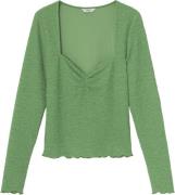 Envii Enlaura LS TEE 6960 Kvinde Kelly Green Langærmede T-shirts Str L...