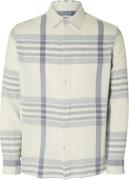 Selected Homme Slhrelaxcallum Shirt LS Grindle Mand Sort Langærmede Sk...