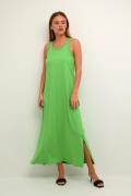 Kaffe Kaditte Jersey Dress Kvinde Poison Green Maxi Kjoler Str L - hos...