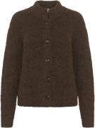 Kaffe Kaane Knit Cardigan Kvinde Java Melange Cardigans Str L - hos Ma...