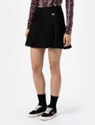 Dickies Elizaville Skirt W Black Kvinde Black Korte Nederdele Str L - ...