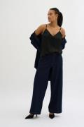 My Essential Wardrobe Laramw 115 Wide Pant Kvinde Dark Blue Un-wash Bu...