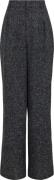 Neo Noir Alessandra Salt N Peppar Pants Kvinde Black Bukser Med Brede ...