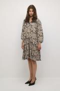 Karen by Simonsen Nikolekb Indie Dress Kvinde Nikole Print Black Midi ...