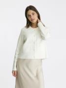 Neo Noir Tippi Knit Cardigan Kvinde Off White Cardigans Str 40 - hos M...