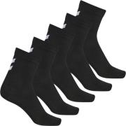 Hummel Hmlmake MY DAY Sock 5pack Str 24_27 - Sort Strømper hos Magasin