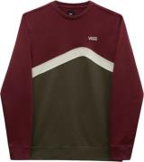 Vans Sidestripe Blocks Crew Sweatshirt Mand Grape Leaf/syrah Sweatshir...