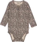 Wheat Body Liv Str 2 år / 92 cm - Winter Flowers Langærmede Bodies Bom...