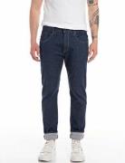 Replay Satoriale Pants Mand Blå Jeans Str 29/30 - Denim hos Magasin