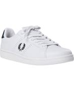 Fred Perry B6312 Mand White/navy Sneakers Str 40 - hos Magasin