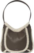 DAY ET Day Faux Shearling Shoulder One Size - Skuldertasker Læder hos ...