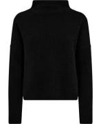 Filippa K Mika Yak Funnelneck Sweater Kvinde Black Rullekraver Str XL ...