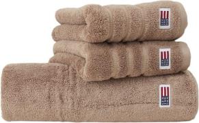 Lexington Original Towel Taupe Taupe Brown Str 30x50 - Håndklæder hos ...