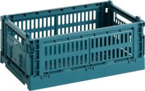 Hay HAY Colour Crate, Small Ocean Green Str W17 X L26,5 X H10,5 - Kurv...