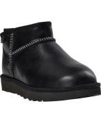 UGG Classic Ultra Mini Kvinde Black Vinterstøvler Str 36 - hos Magasin