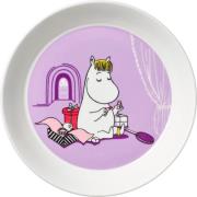 Moomin Arabia Mumi 19 cm Tallerken Snorkfrøken Lilla Str 19 cm - Froko...