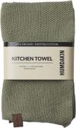 Humdakin Knitted Kitchen Towel Oak Oak Str 45x70 cm - Viskestykker hos...