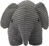 Bon Ton Toys Elephant Corduroy Grey 21 cm cm - Bamser hos Magasin