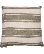 Magasin Stripe/oliven, Pyntepude 48x48 CM Beige Pyntepuder