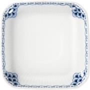 Royal Copenhagen Princess Plate Square 10,5cm Hvid Str 10,5 cm - Kage ...