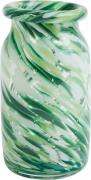 Hay Splash Vase Roll Necksmall-green s 0008 - Vaser hos Magasin