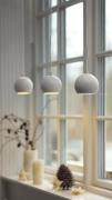 Frandsen Ball Pendant Ø12 EU Matt White - Pendler hos Magasin