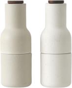 Audo Copenhagen Bottle Grinder, Ceramic, Sand, 2pa Hvid - Salt & Peber...