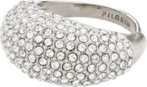 Pilgrim Focus Recycled Crystal Ring Silverplated one size - Ringe hos ...