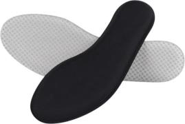 Nøgle & Hælebar Memory Foam Mand Black Skopleje Str 42/43 - hos Magasi...