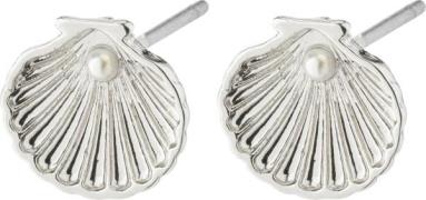 Pilgrim Opal Recycled Seashell Earrings Silverplated one size - Øresti...