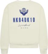 Woodbird Wbcupe Globe Crew Kvinde Off White Sweatshirts Str L - hos Ma...