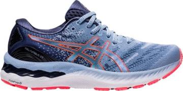 Asics Gelnimbus 23 Løbesko Kvinde Blå Løbesko Str 37 - hos Magasin