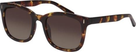 Pilgrim Katya Recycled Sunglasses Tortoise Brown/gold one size - Solbr...