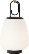 &Tradition Lucca Sc51, Black, Outdoor Portable Lamp, Dimmable, Opal Gl...